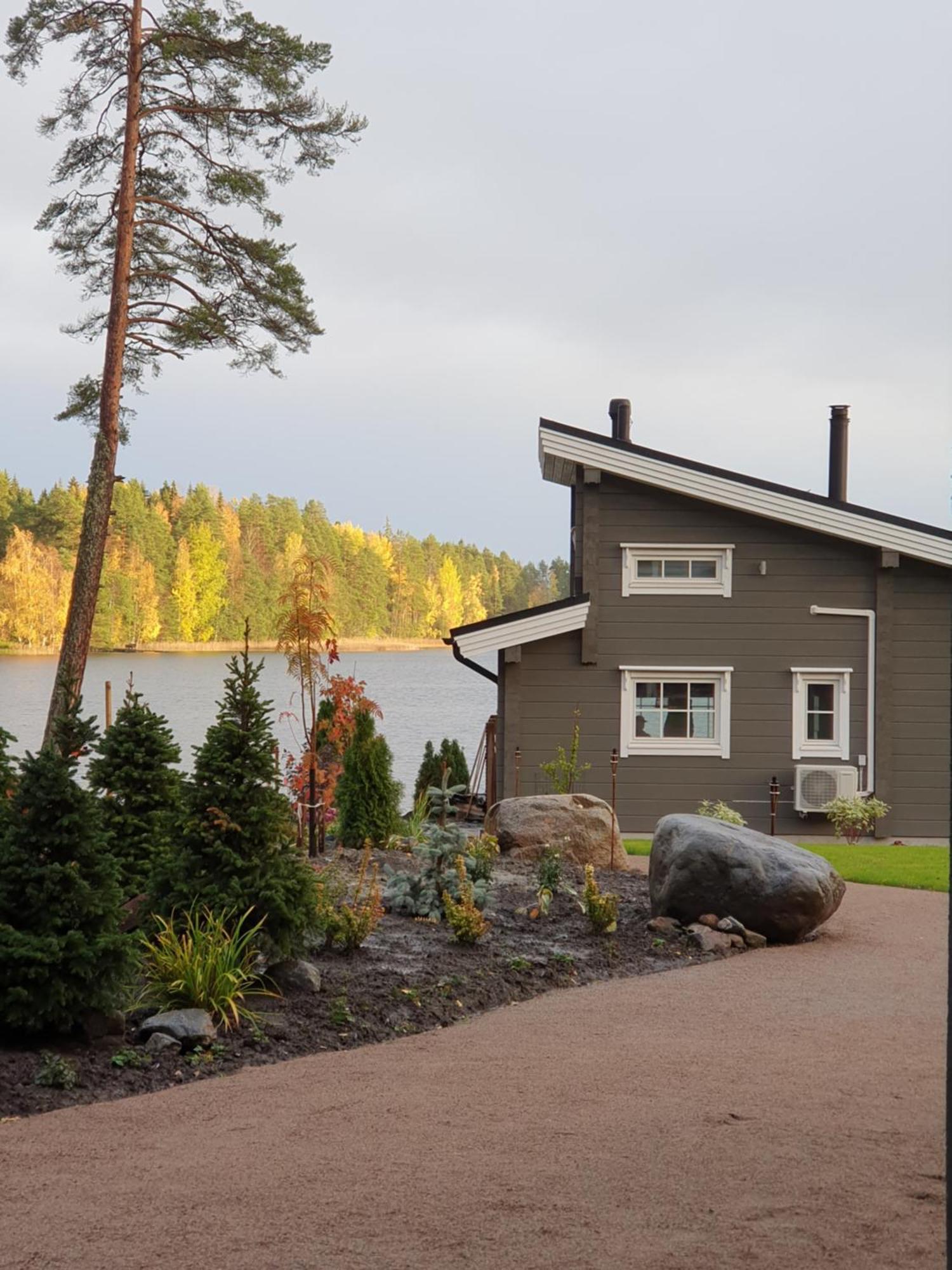 Stunning Log Cabin 45M2 On The Shore Of Kallavesi. Kuopio Eksteriør bilde