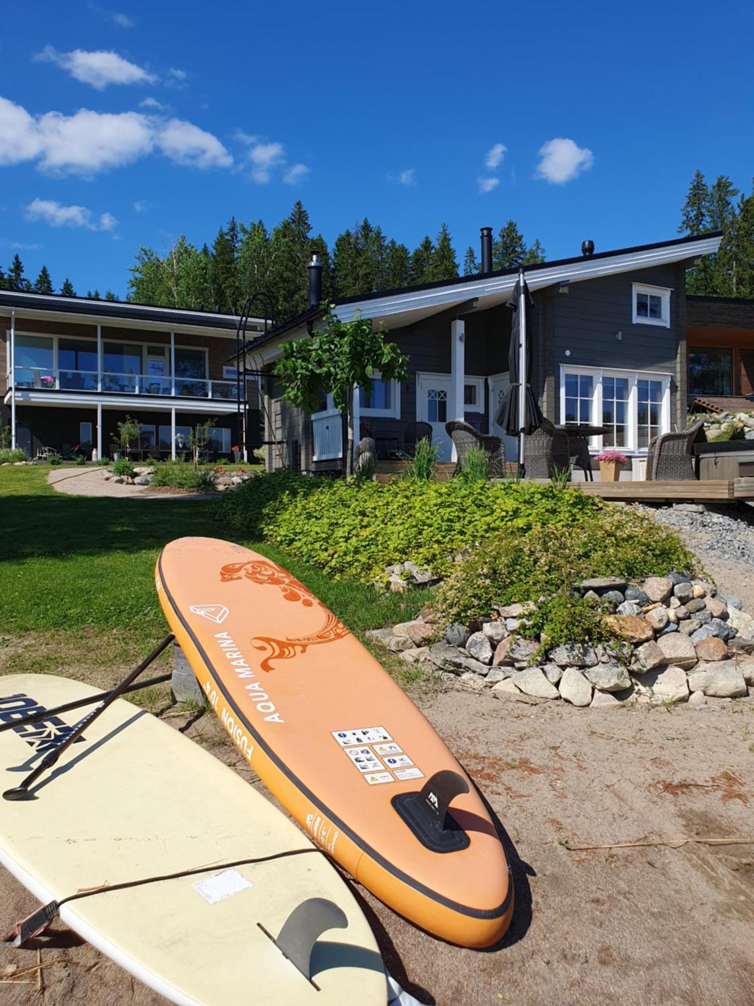Stunning Log Cabin 45M2 On The Shore Of Kallavesi. Kuopio Eksteriør bilde