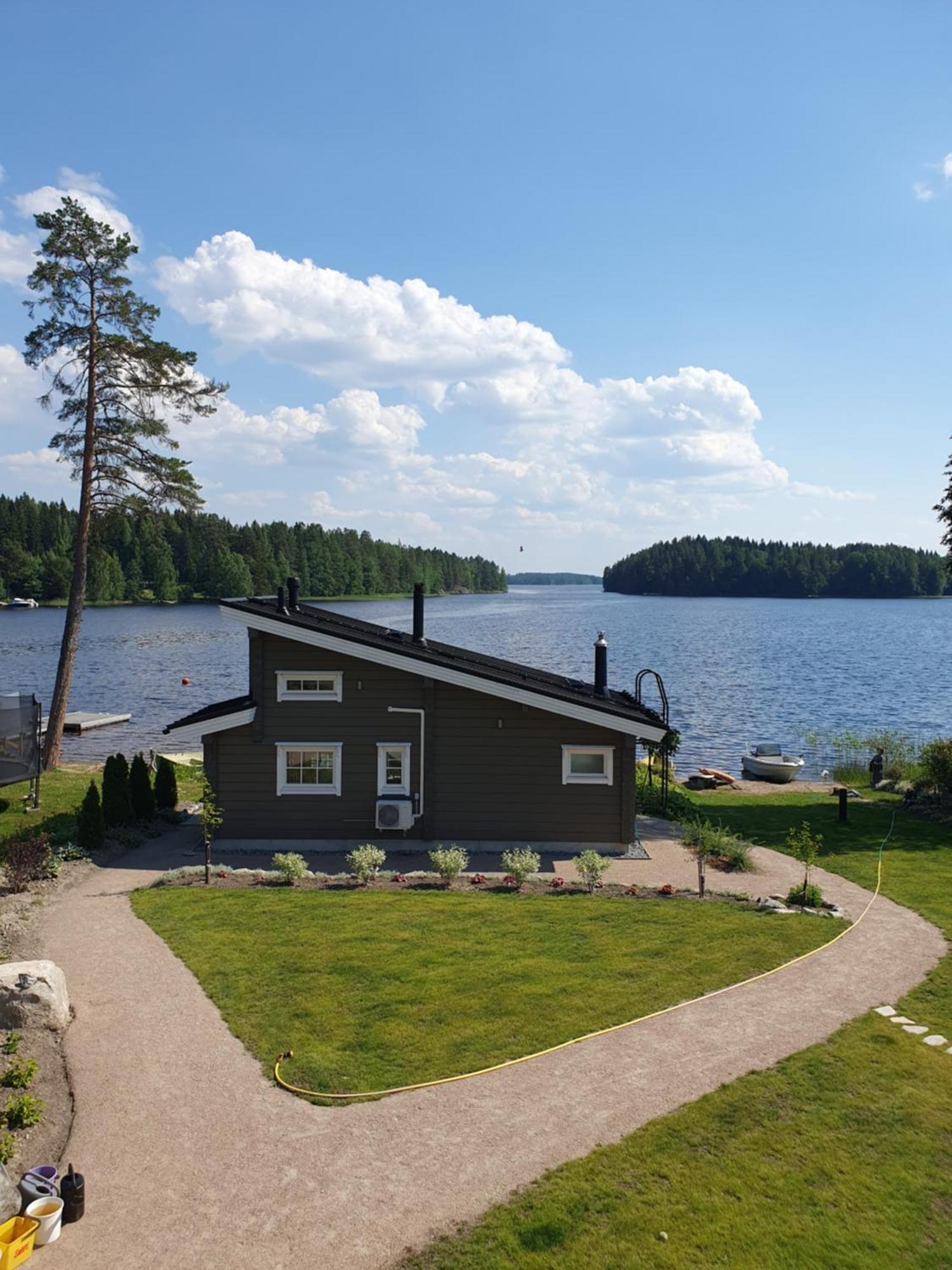 Stunning Log Cabin 45M2 On The Shore Of Kallavesi. Kuopio Eksteriør bilde