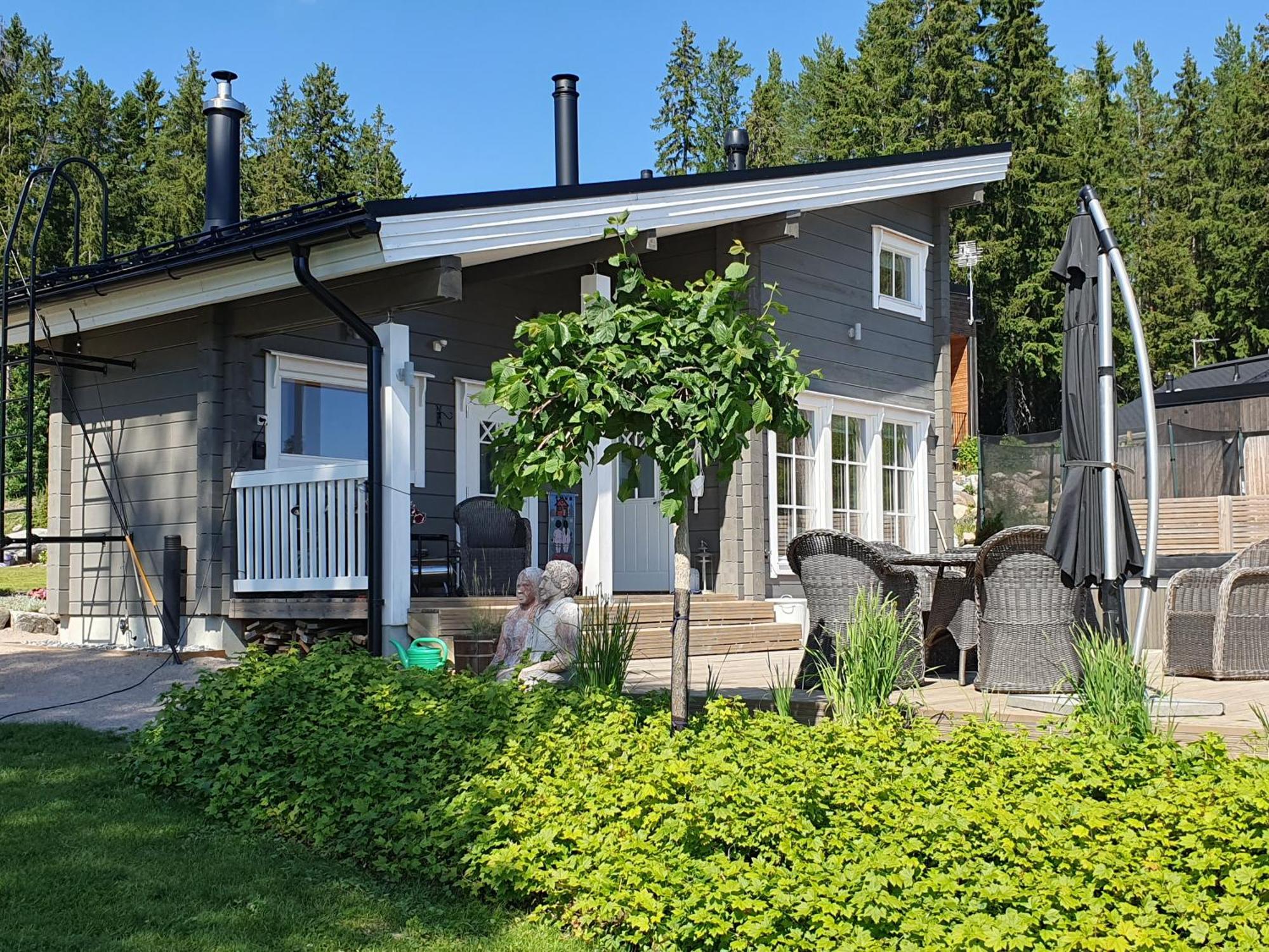 Stunning Log Cabin 45M2 On The Shore Of Kallavesi. Kuopio Eksteriør bilde